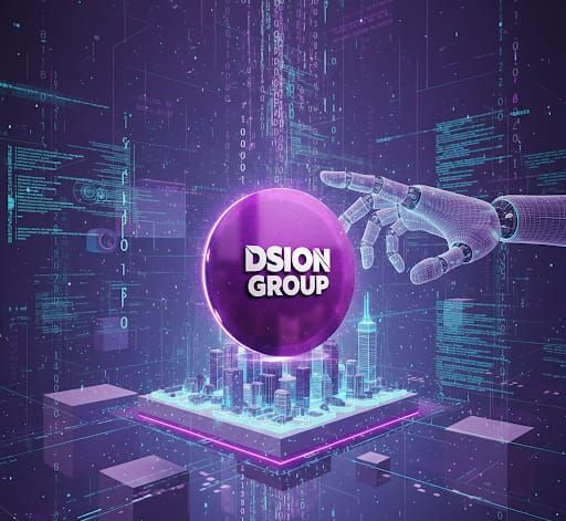 Equipo Dsion Group trabajando en diseño 3D